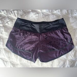 Lululemon speed up shorts size 6